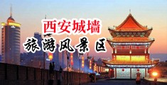 大鸡巴往里插污污女AV中国陕西-西安城墙旅游风景区
